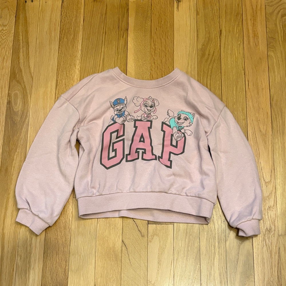 GAP Paw Patrol Sweatshirt, Size 5